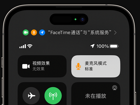 杨市办事处苹果授权维修网点分享iPhone在通话时让你的声音更清晰 