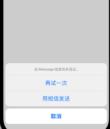 杨市办事处apple维修iPhone上无法正常发送iMessage信息